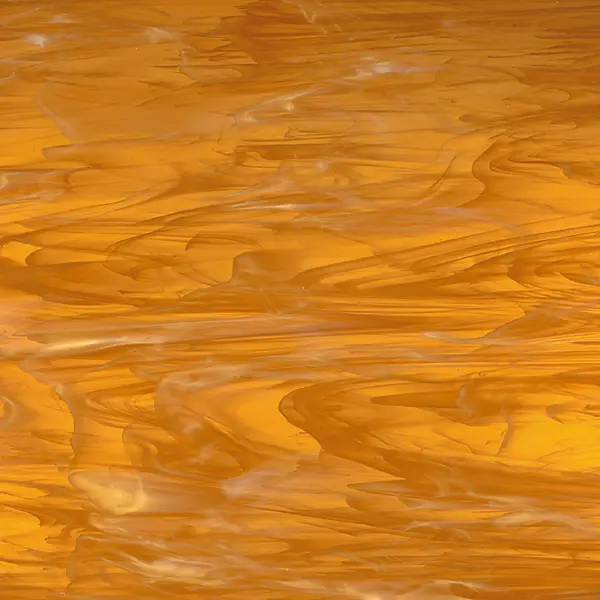 Light Amber/White, Wispy: Smooth glass, Oceanside 3191S