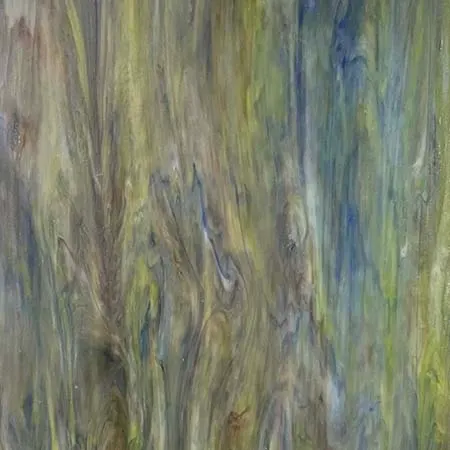 Amber/Blue/Purple/Green Opal Streaky: Smooth glass, Choice Glass 1002