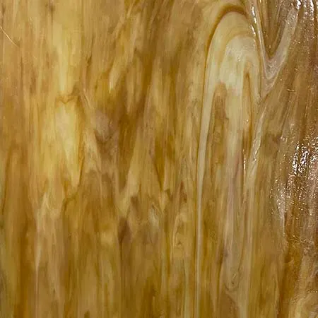 Dark Amber/White Opal: Smooth glass, Choice Glass 1004