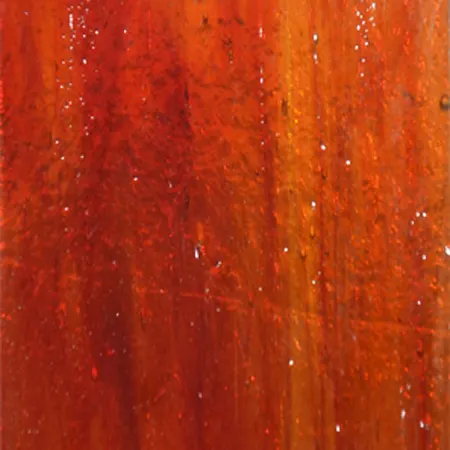 Amber/Cerise Ruby Streaky: Smooth glass, Kokomo 104