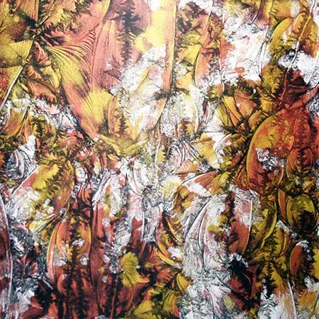 Copper, Gold and Silver: Glue Chip glass, Van Gogh 89SI