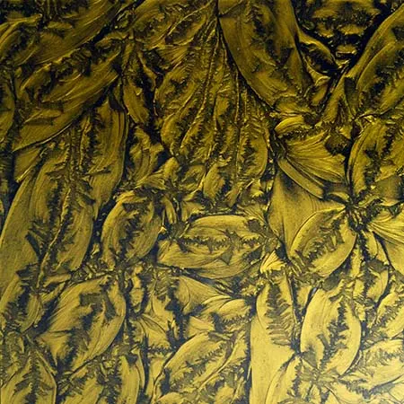 Gold: Glue Chip glass, Van Gogh 900