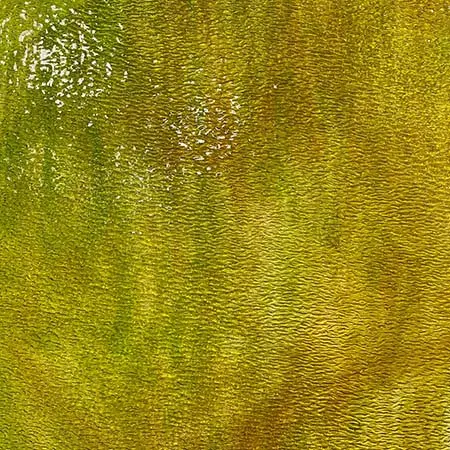 Amber/Green/Crystal Streaky Granite: Granite glass, Wissmach 55LL G
